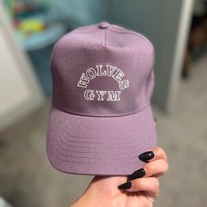 Purple Wolves Gym Cap